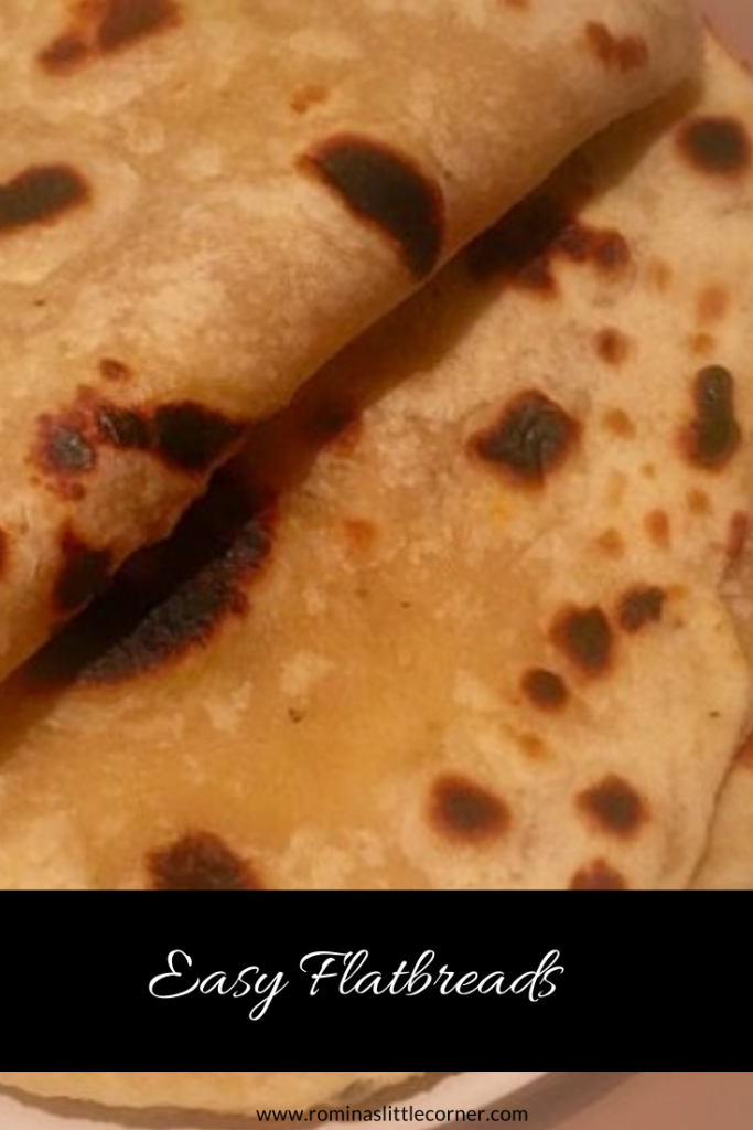 pinterest image for flatbread