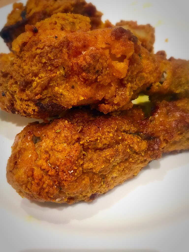 Oven fried chicken
