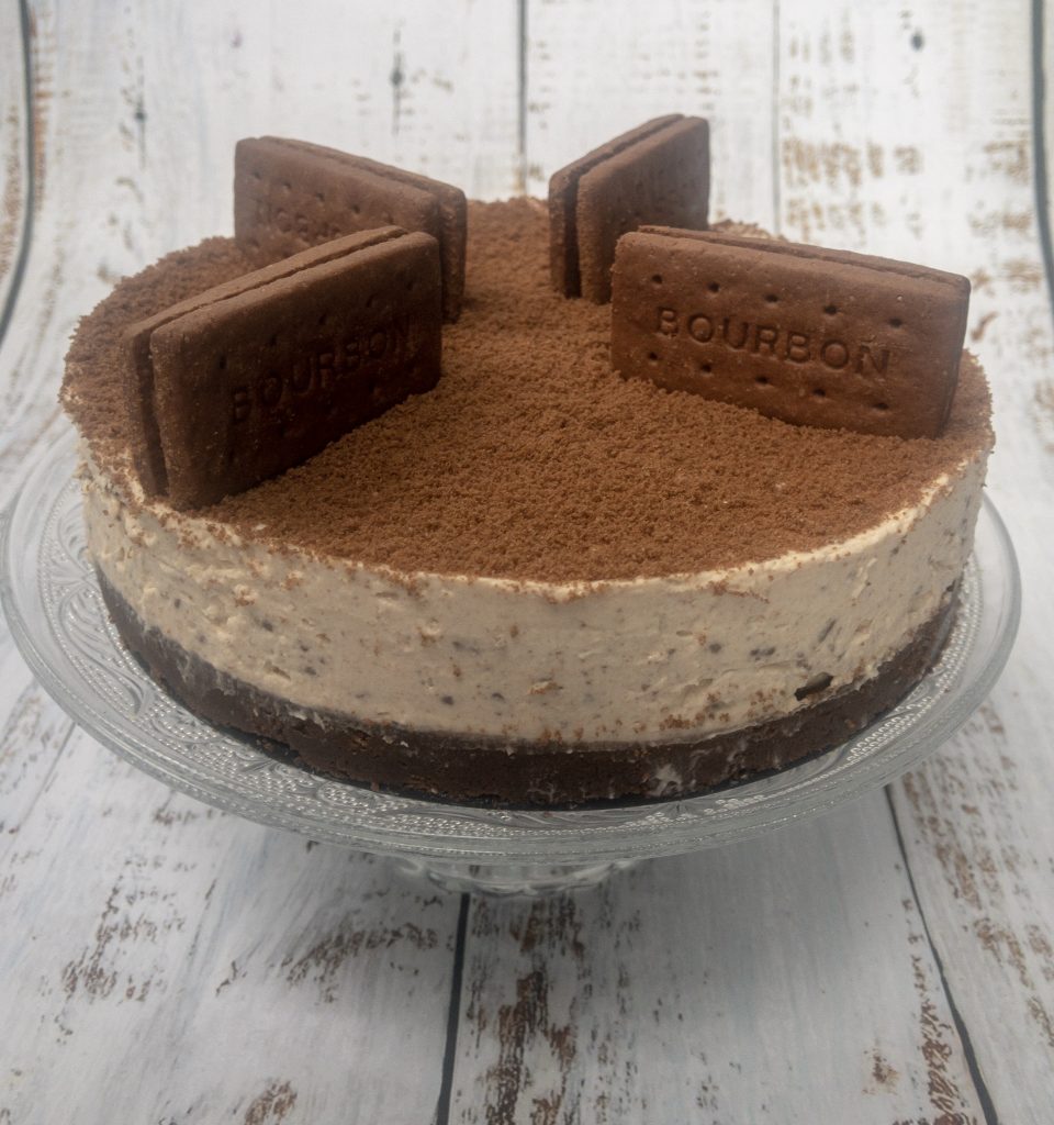 No bake bourbon creams cheesecake