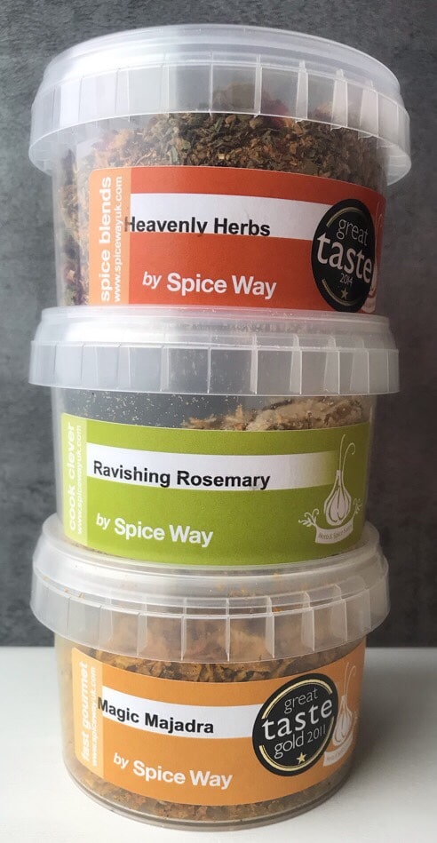 Image of spice jars by Spiceways