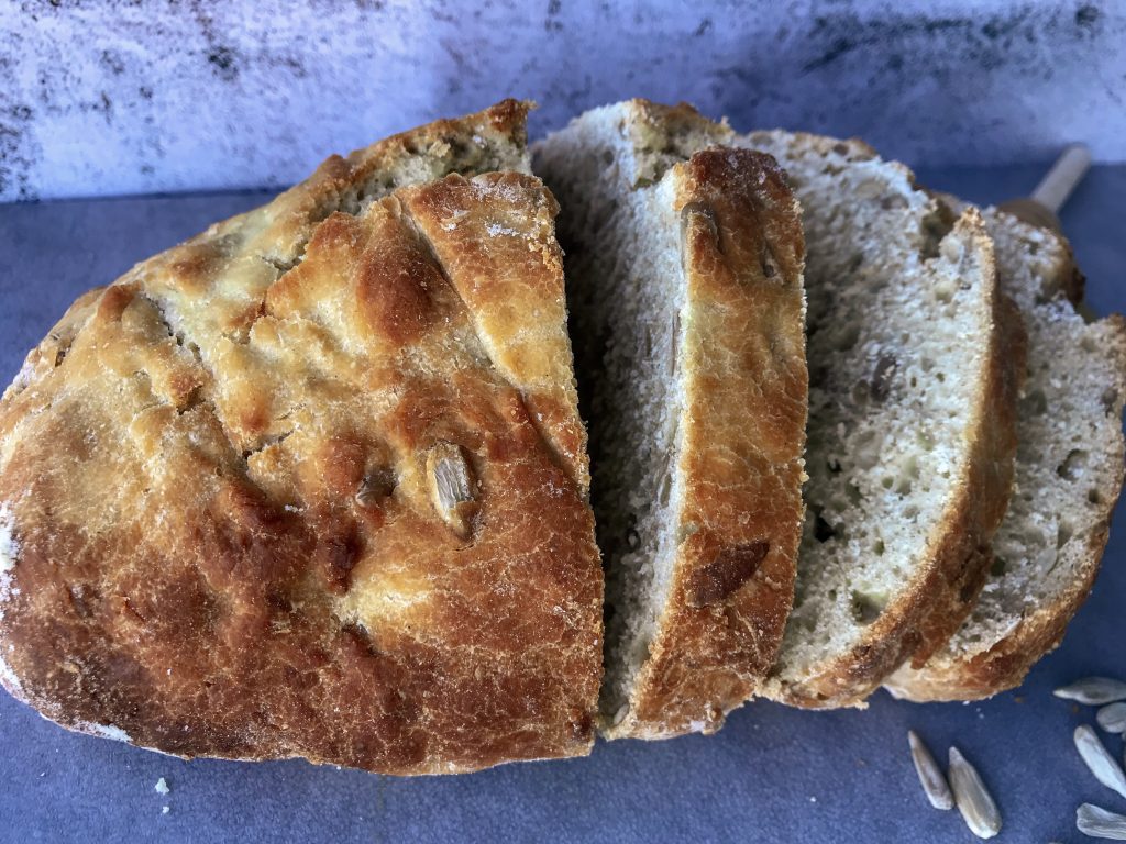 Sunflower seed bread