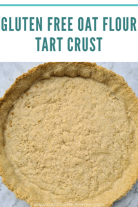 Oat flour tart