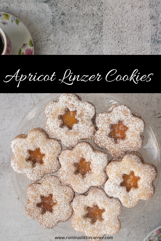 Apricot Linzer Cookies Recipe by Romina’s Little Corner