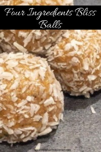 Peanut Butter and Coconut Bliss Balls