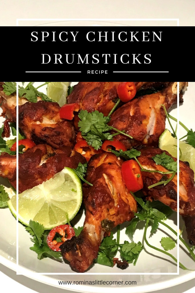Spicy Chicken Drumsticks Recipe by Romina