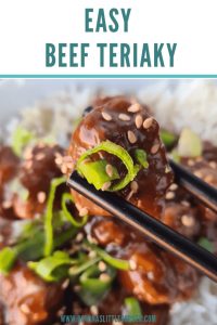 Beef teriyaki recipe