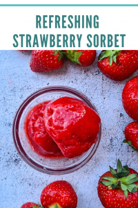 Refreshing Strawberry Sorbet Recipe