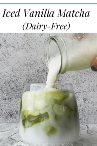 Iced Vanilla Matcha - Dairy Free