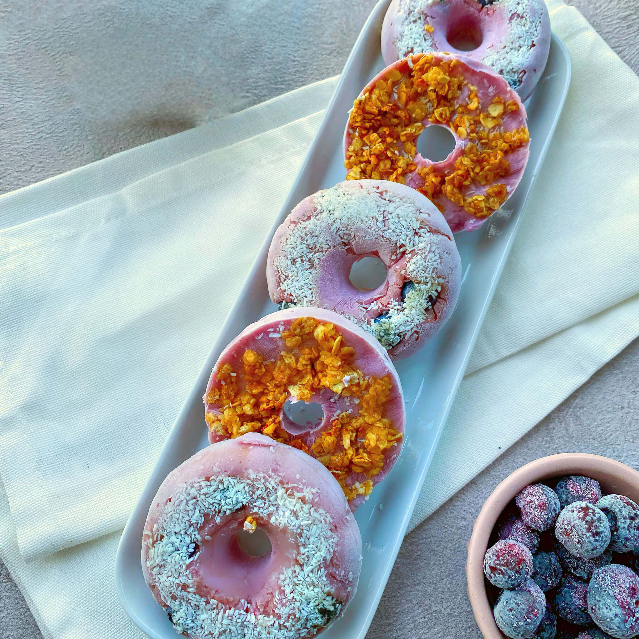 Frozen Yogurt Rings