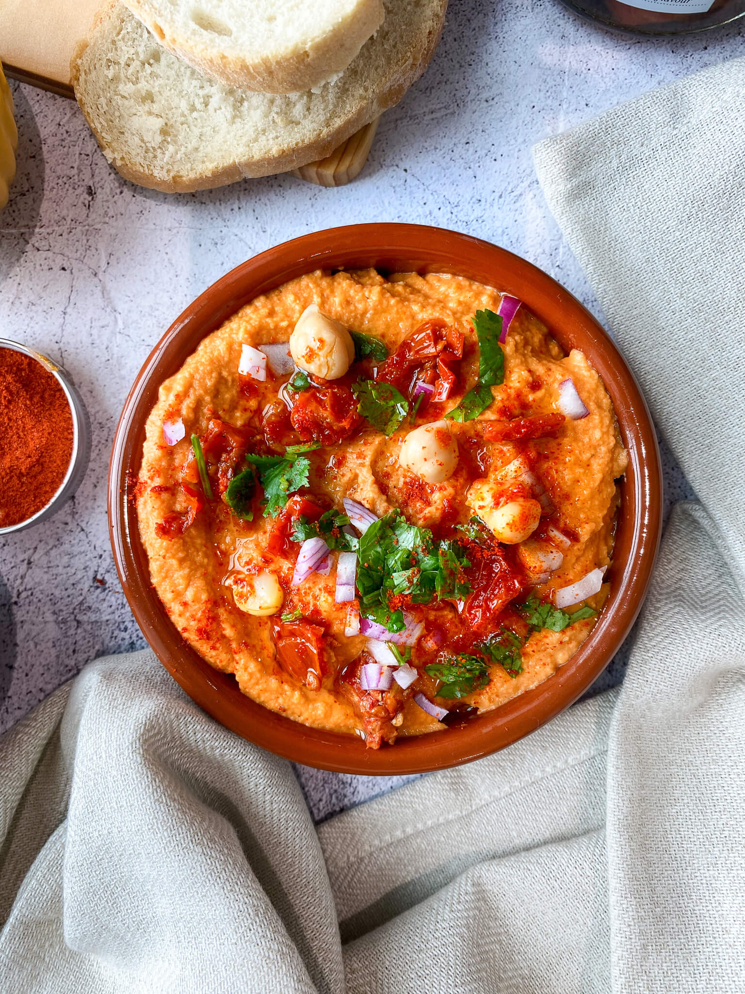 Sundried Tomato Hummus